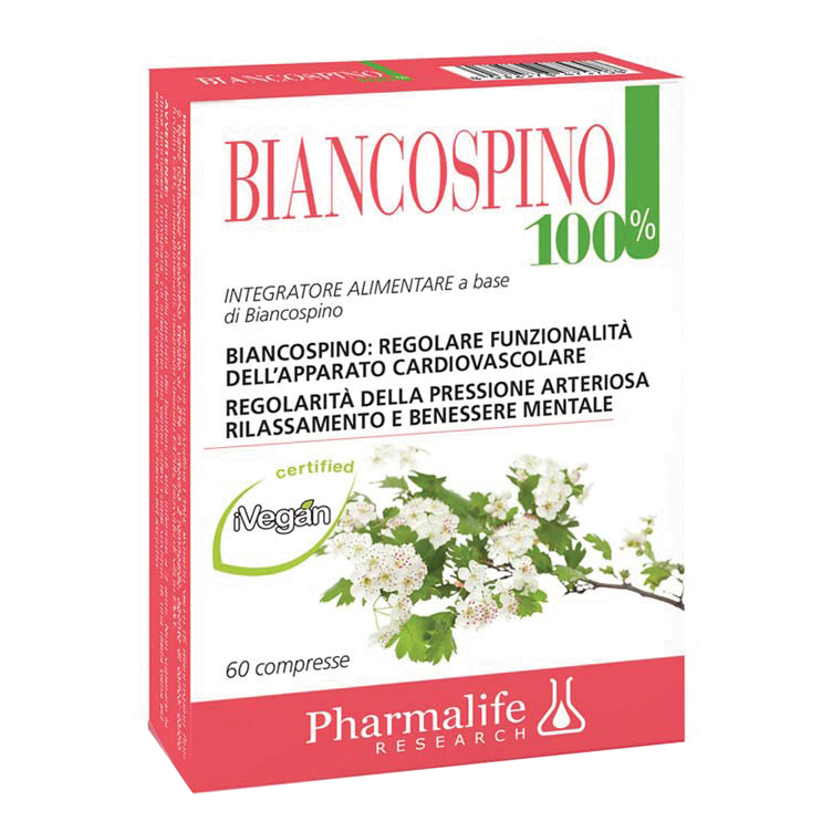 Biancospino 100% 60 compresse — confronto prezzi
