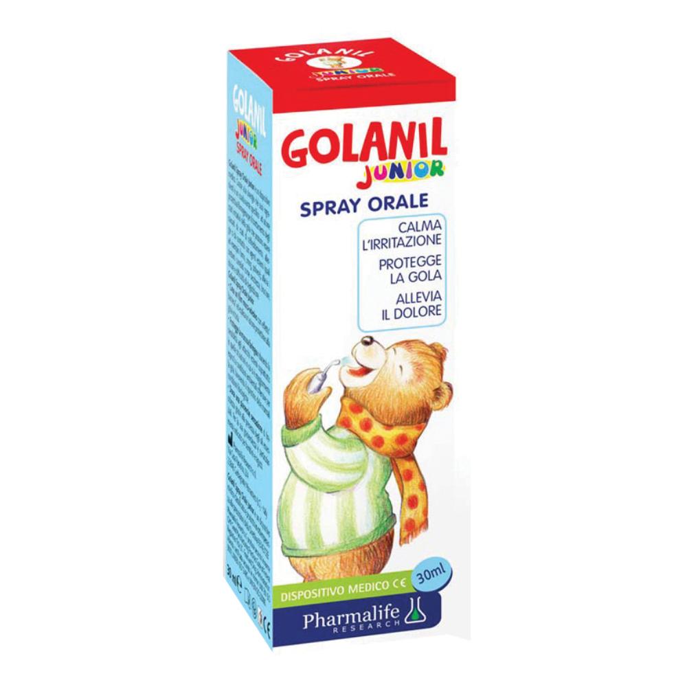 Pharmalife Research Golanil Junior Spray Orale Dispositivo Medico, 30ml
