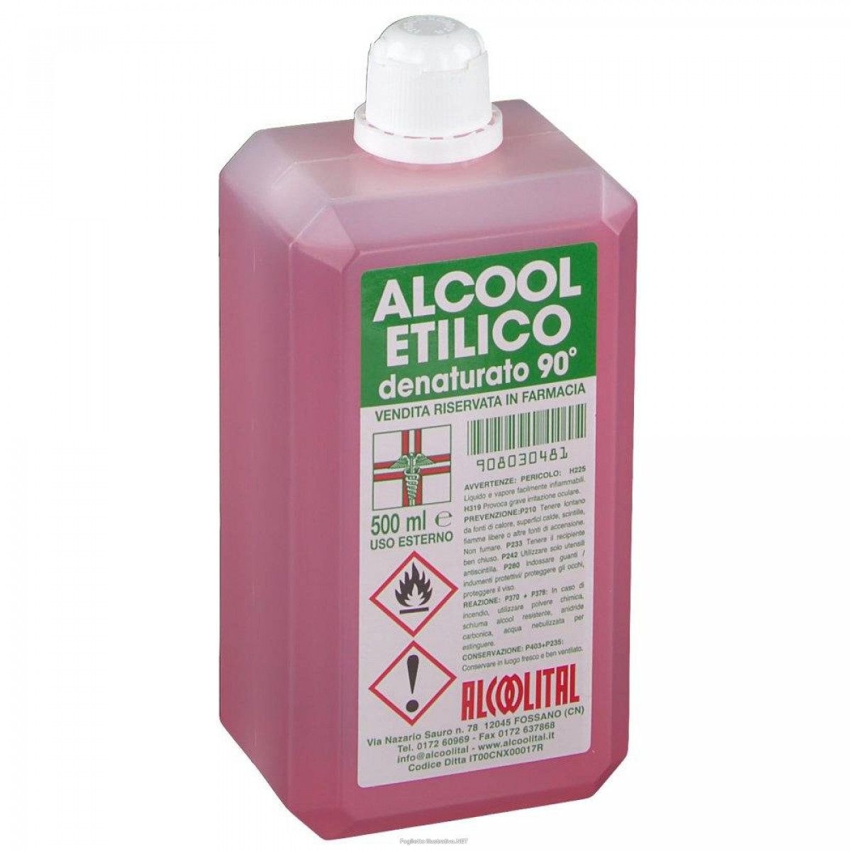 Alcool etilico denat 90,1% 250 — confronto prezzi