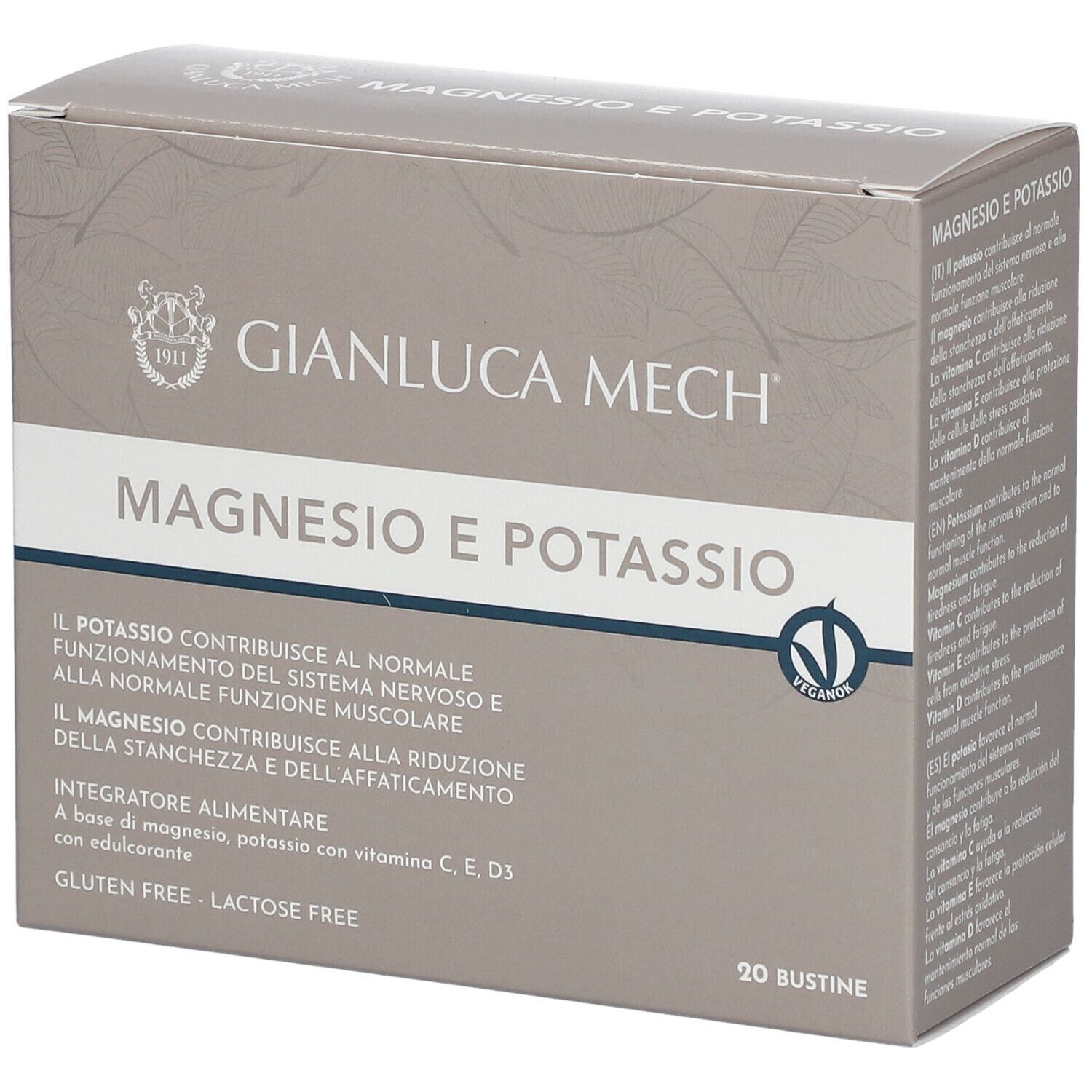 GIANLUCA MECH® Magnesio e Potassio 100 g Polvere per soluzione orale — confronto prezzi