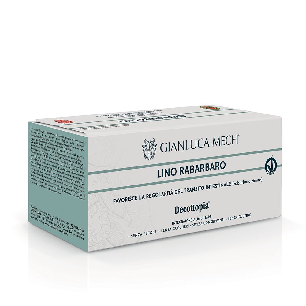 Gianluca Mech Decopocket Lino Rabarbaro 8 Stick da 30ml - Decottopia Lino Rabarbaro