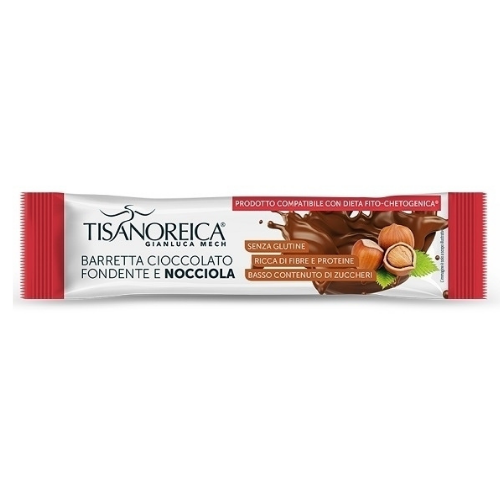 Tisanoreica gianluca mech barretta cioccolato fondente e nocciola 35 g