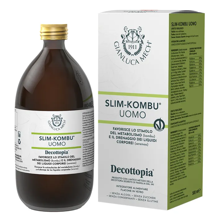 GIANLUCA MECH® Decottopia® Slim-Kombu® Uomo 500 ml Soluzione orale