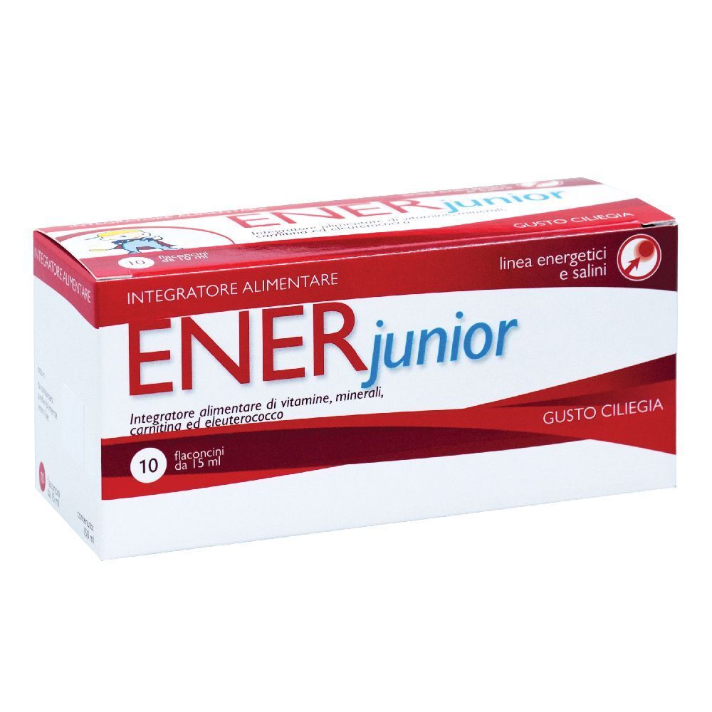 Aqua Viva Nutrifarma - Enerjunior Integratore alimentare ricostituente per l'energia, 10 flaconcini da 15 ml — confronto prezzi