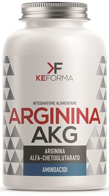 KeForma Arginina AKG Integratore Alimentare di Aminoacidi, 90 capsule