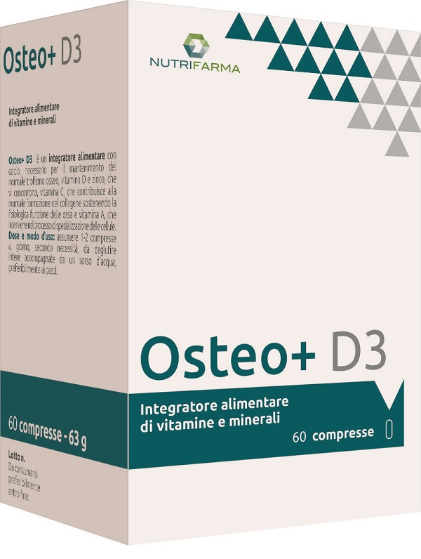 Osteo+ d3 60 compresse — confronto prezzi