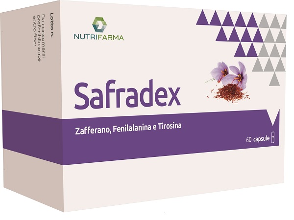 Aqua Viva Nutrifarma - Safradex Integratore snellente con zafferano fenilalanina e tirosina, 60 capsule — confronto prezzi
