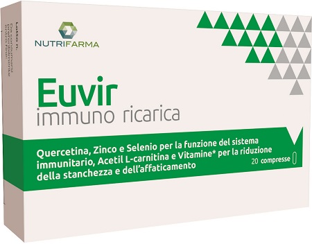 Euvir immuno ricarica 20 compresse — confronto prezzi