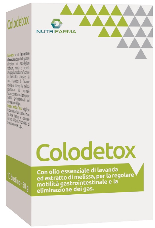 Aqua Viva Nutrifarma - Colodetox Integratore per la digestione e la motilità gastrointestinale, 10 bustine — confronto prezzi