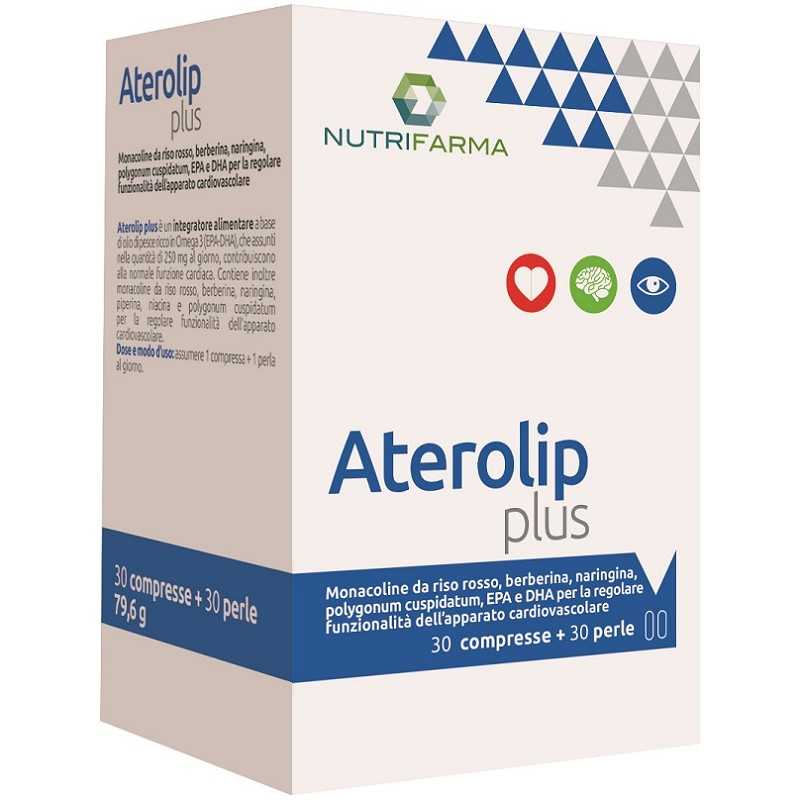 Aterolip plus 30 compresse + 30 perle — confronto prezzi