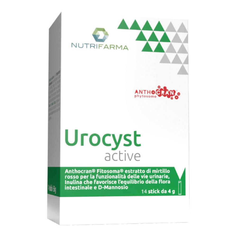 Nutrifarma Urocyst Active Integratore Alimentare per la Cistite, 15 stick