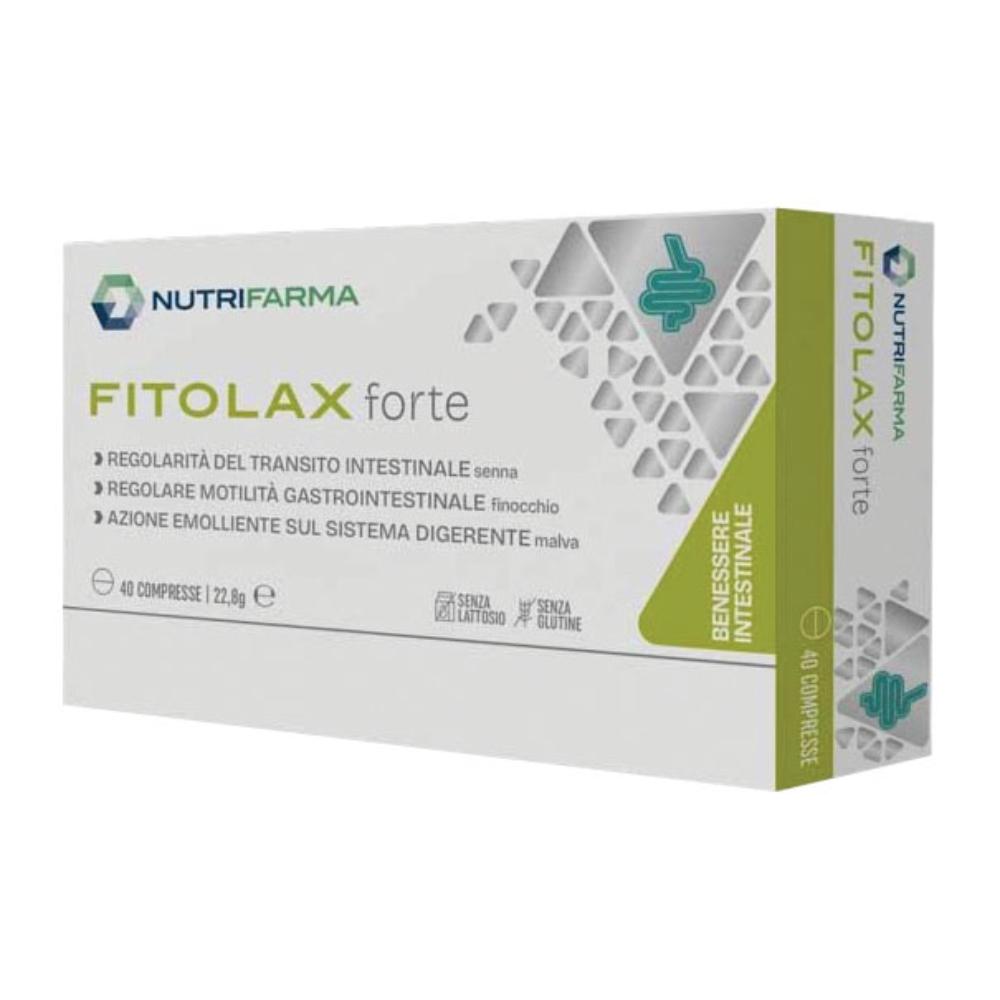 Aqua Viva Nutrifarma - Fitolax Forte Integratore alimentare per la regolarità intestinale, 40 compresse — confronto prezzi