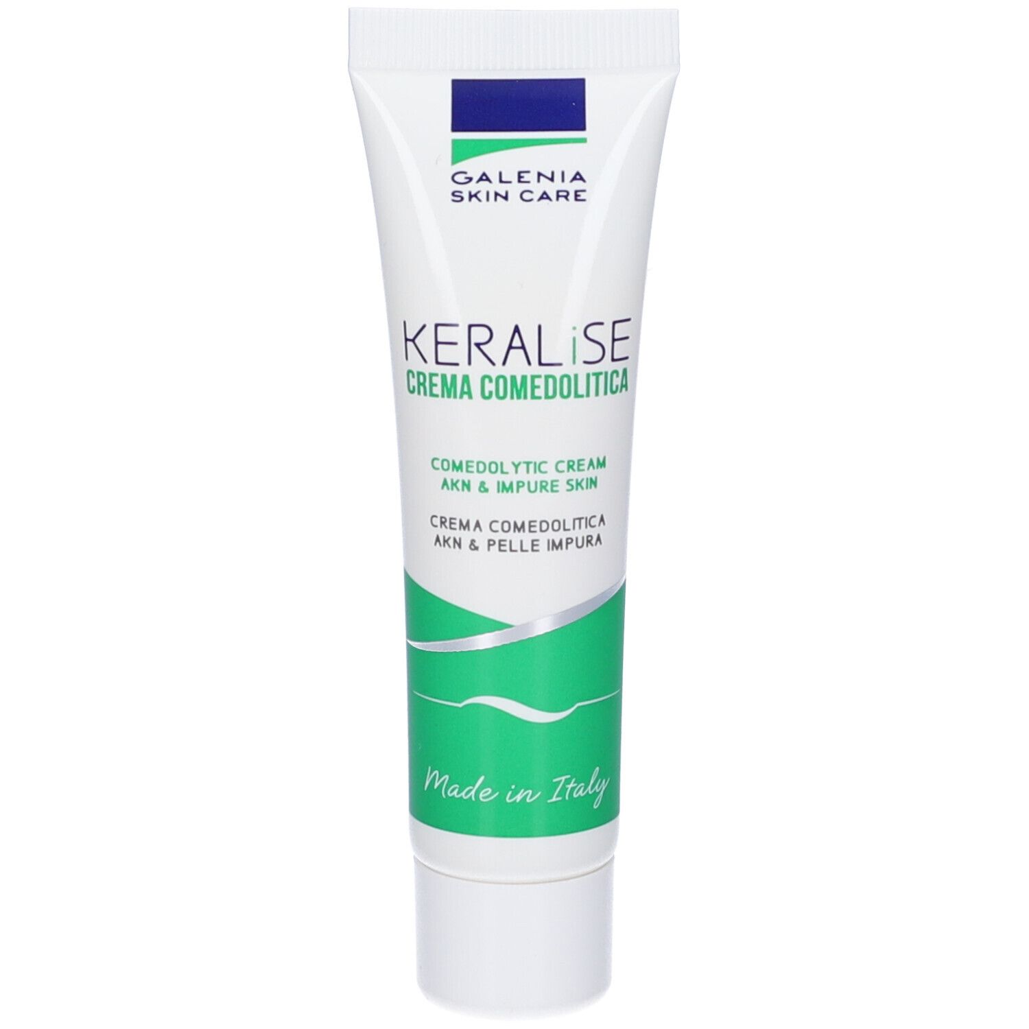 Galenia Keralise Crema Viso Acne e Pelle Impura Esfoliante Purificante 30ml