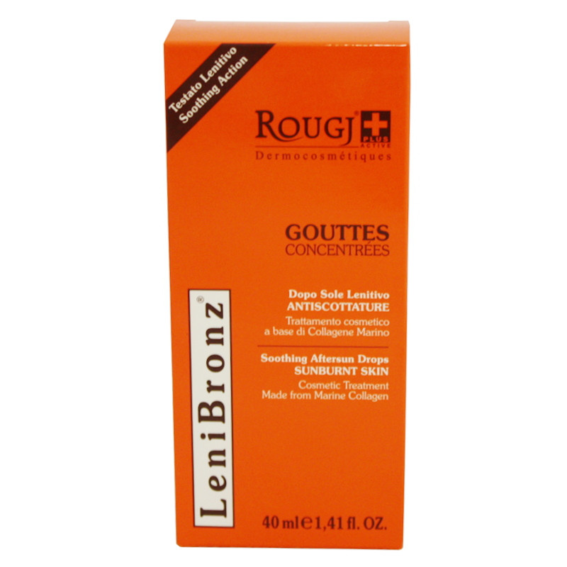 Rougj Lenibronz Gocce | Doposole Lenitivo Collagene | 40 ml