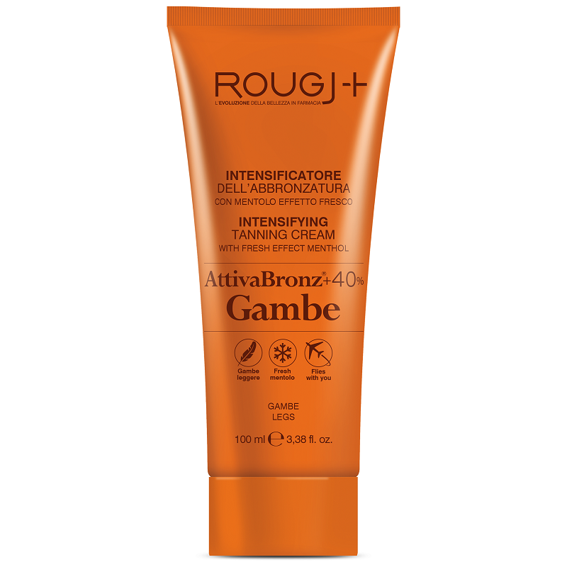 Rougj solare attiva bronz +40% gambe plus 100 ml — confronto prezzi