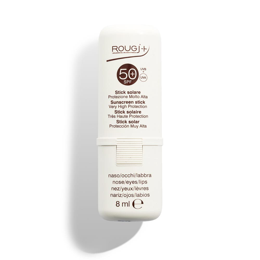 Rougj solare stick spf50+ naso/occhi/labbra 8ml