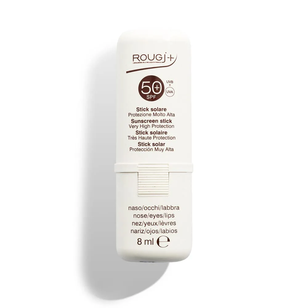 Rougj solare stick spf50+ naso/occhi/labbra 8ml