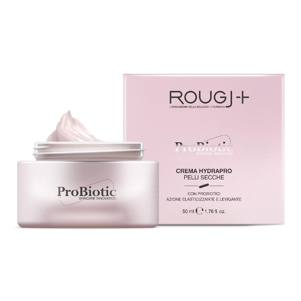Rougj Hydrapro Probiotic Crema Viso Pelli Secche, 50 ml