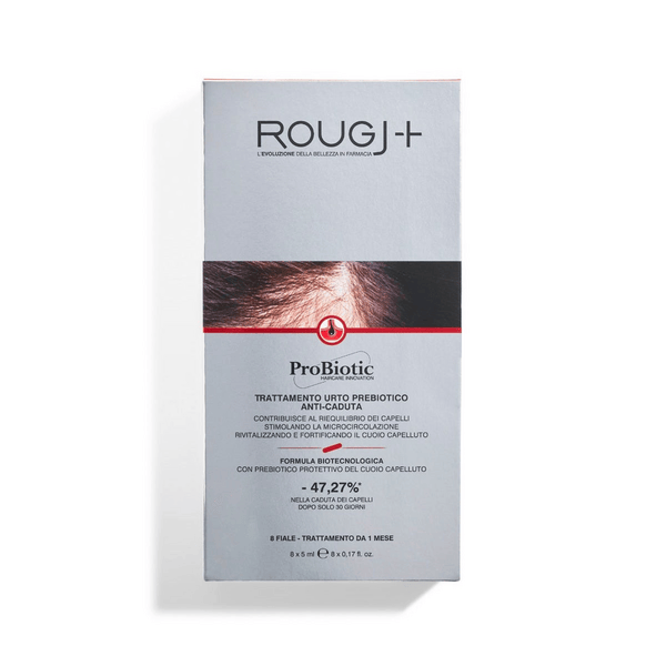 Rougj ProBiotic Anticaduta Trattamento Per Capelli 8 Fiale da 5 ml