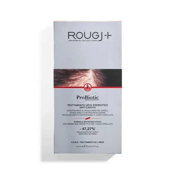Rougj ProBiotic Anticaduta Trattamento Per Capelli 8 Fiale da 5 ml