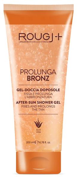 Rougj+ Prolunga Bronz Gel Doccia Doposole Corpo Abbronzatura Luminosa e Duratura 200 ml