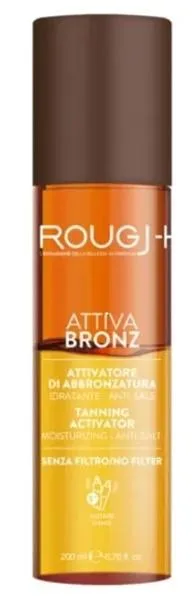Rougj+ Attiva Bronz Lozione Bifasica con Attivatore di Abbronzatura 200 ml