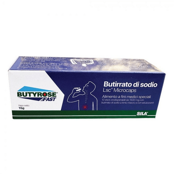 Butyrose Fast Integratore per Salute Intestinale 10 stick