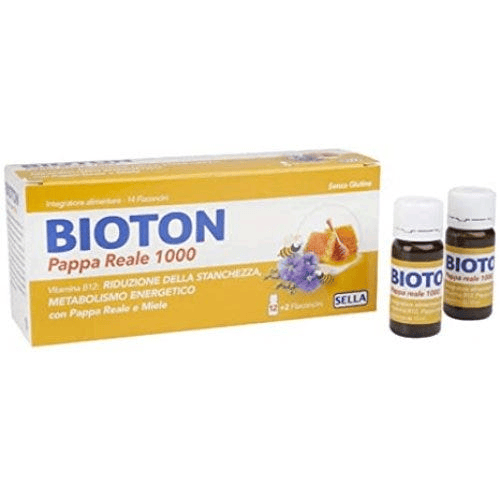 Bioton Pappa Reale 1000 Integratore Tonico Energetico 14 Flaconcini