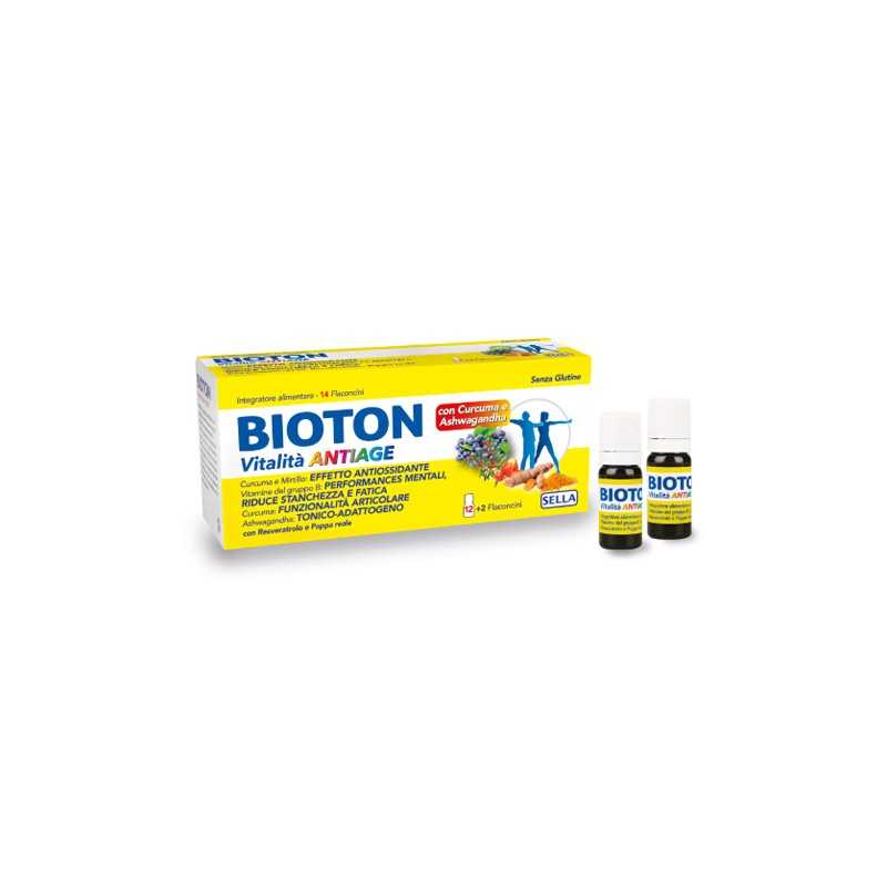 BIOTON Vitalità Antiage 14x10 ml Soluzione orale