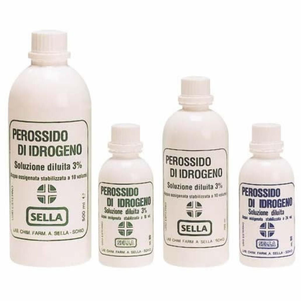 Acqua ossig 10vol 200ml sella
