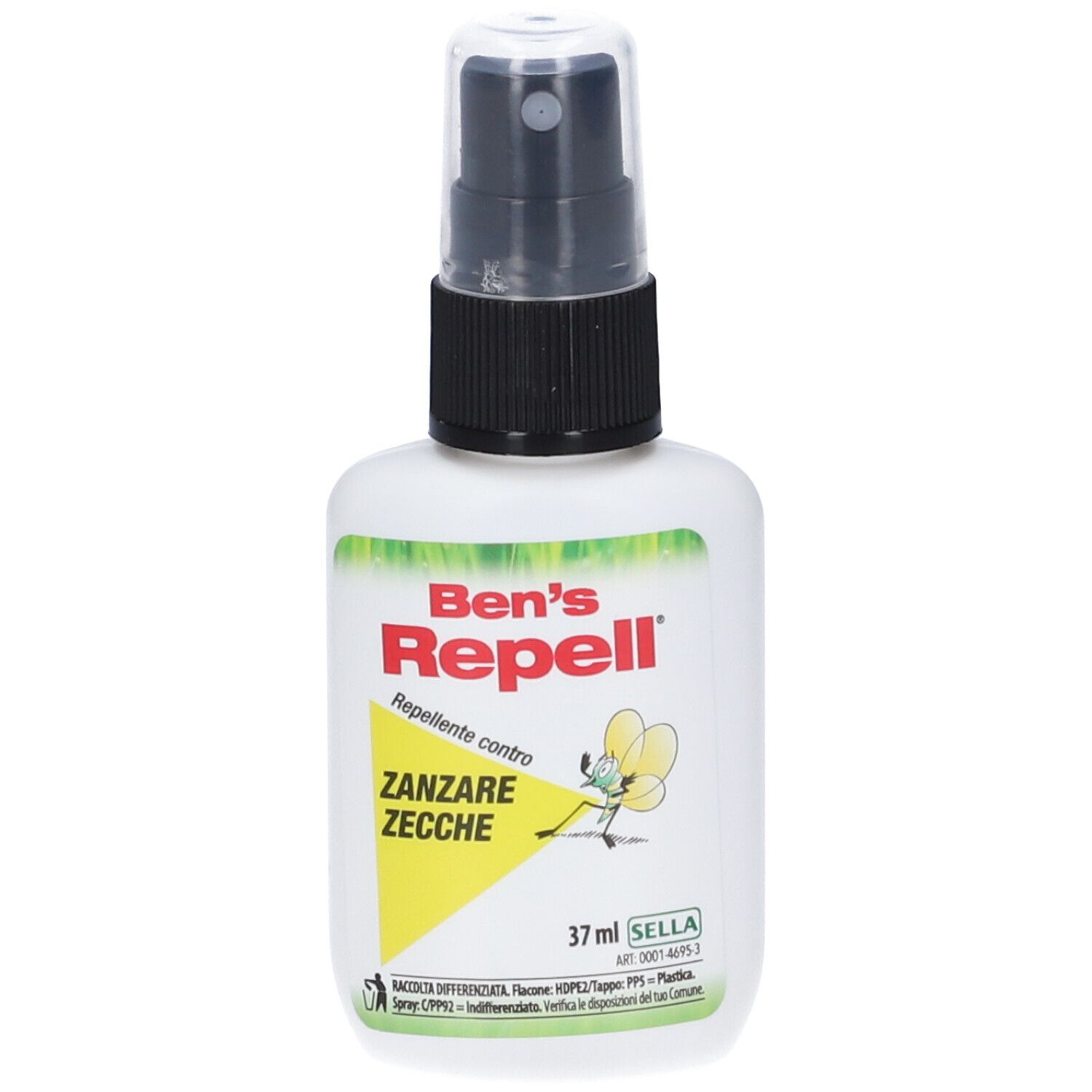 Ben's Repellente Biocida Zanzare Zecche 37 ml Spray