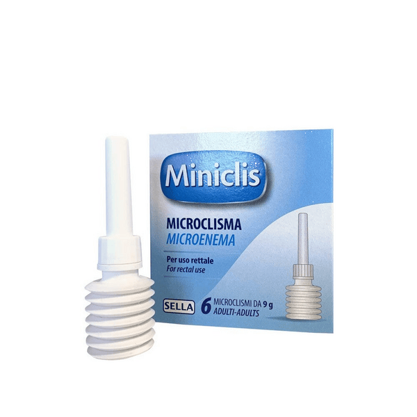 Miniclis Adulti 6 Microclismi 9 g — confronto prezzi