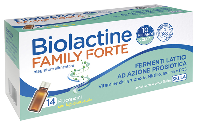 SELLA Biolactine FAMILY FORTE 126 ml Flaconcini bevibili