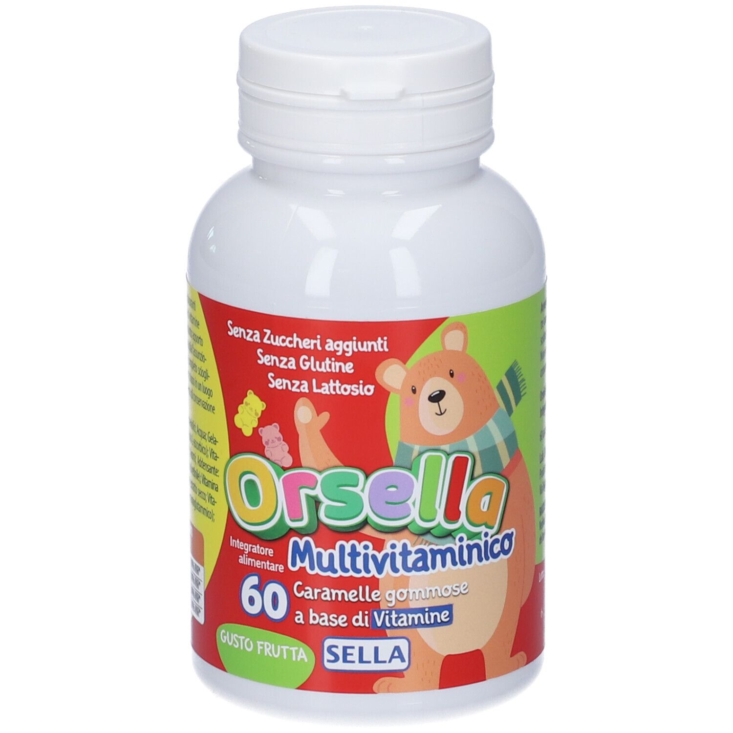 Orsella Multivitaminico Caramelle Gommose 132 g