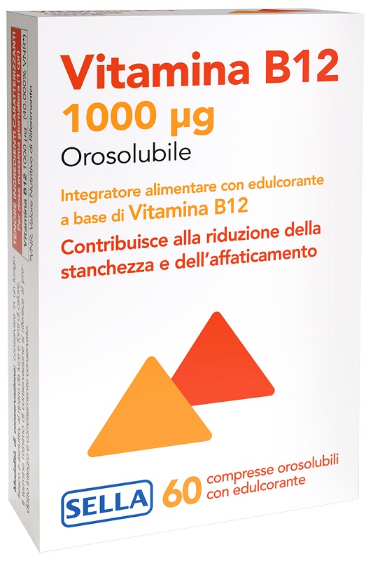 Sella Vitamina B12 1000mcg Compresse Orosolubili 7,2 g