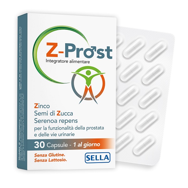 Z-prost Integratore Per La Funzionalità Della Prostata E Delle Vie Urinarie 30 Capsule — confronto prezzi