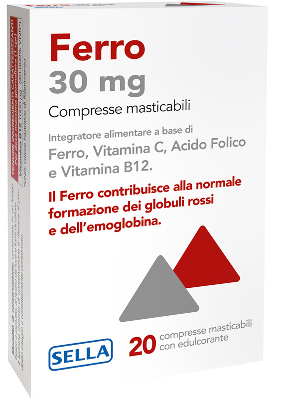 Ferro 20 compresse 30 mg — confronto prezzi