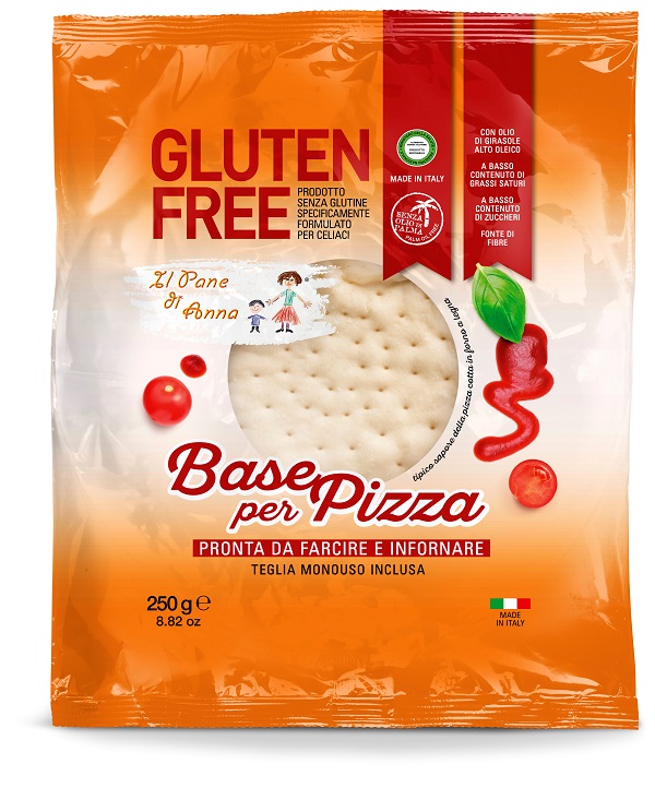 Base Pizza Senza Glutine - Il Pane di Anna 250 g — confronto prezzi