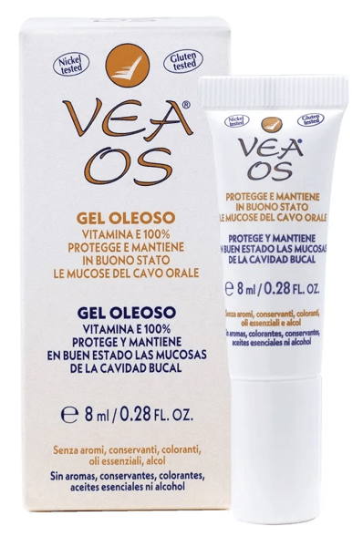 Vea Os Gel Oleoso Vitamina E 100% 8 ml Azione Antiossidante e Protettiva