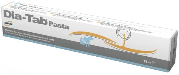 Dia Tab Pasta 15ml Integratore Blocca Diarrea Cane e Gatto
