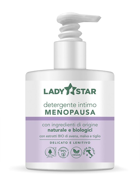 Ladystar Detergente Intimo Donna In Menopausa 300 Ml ml Emulsione