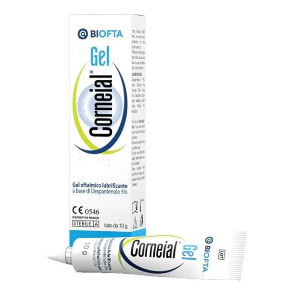 Corneial Gel 10g Gel Oftalmico Lubrificante per Sindrome Occhio Secco e Protezione