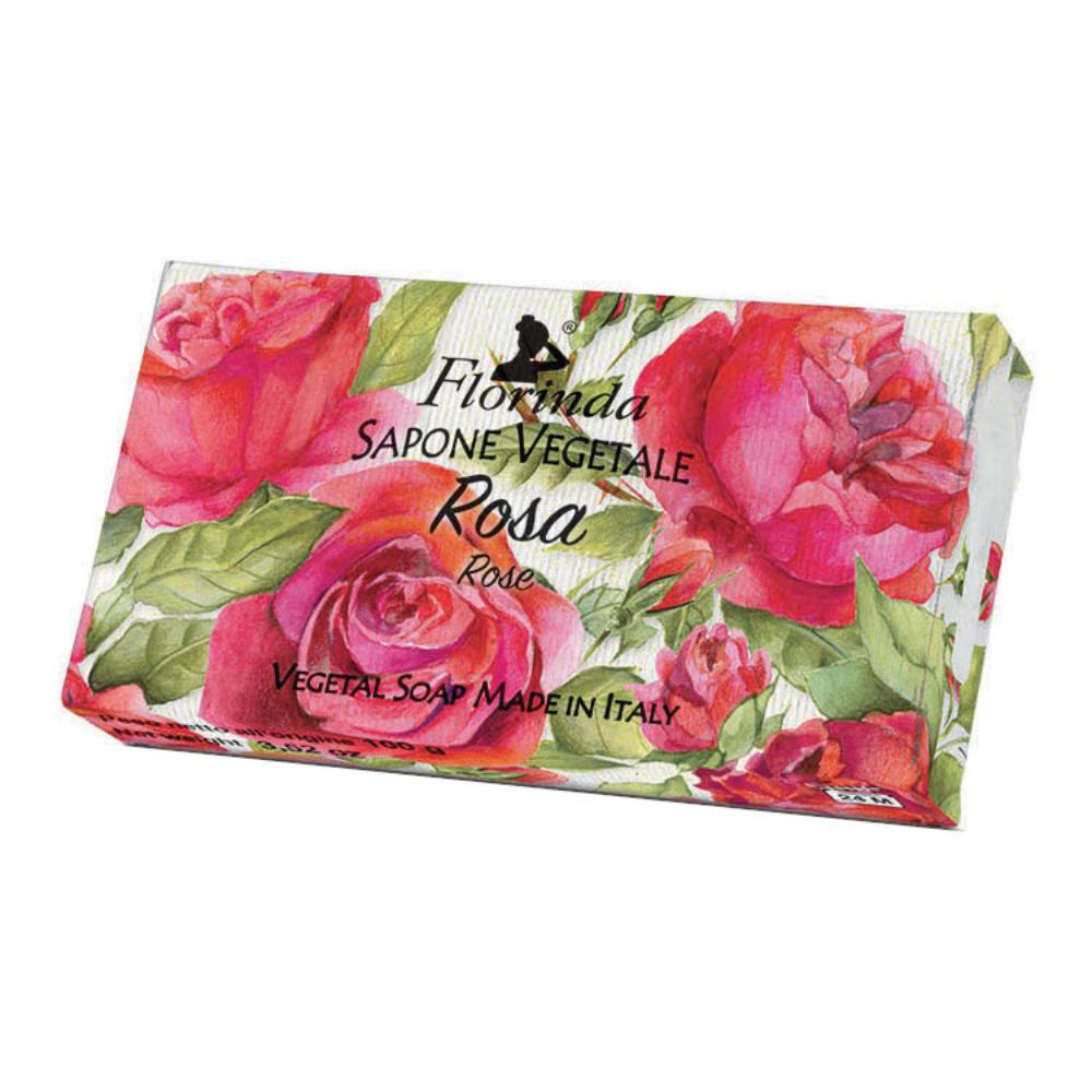SAPONE VEGETALE ROSA 100G