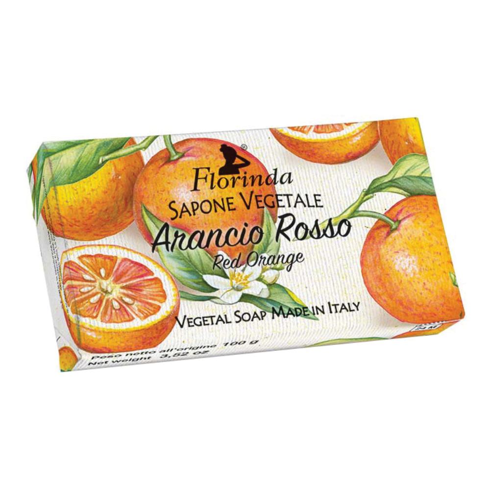 SAPONE VEGETALE ARANCIO ROSSO 100G
