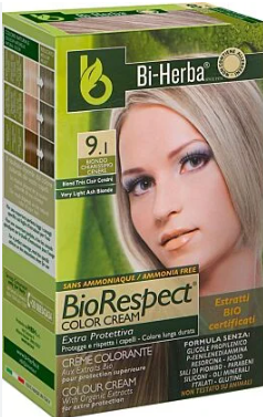 Bi-Herba Tinta per Capelli n.9.1 Biondo Chiarissimo Cenere — confronto prezzi