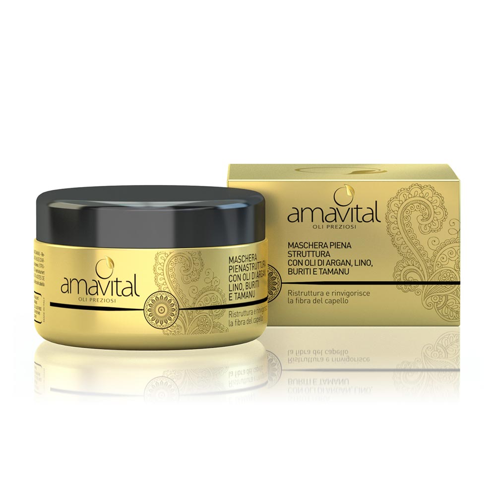 Oficine Cleman Amavital - Oli Preziosi Maschera Pienastruttura, 300ml