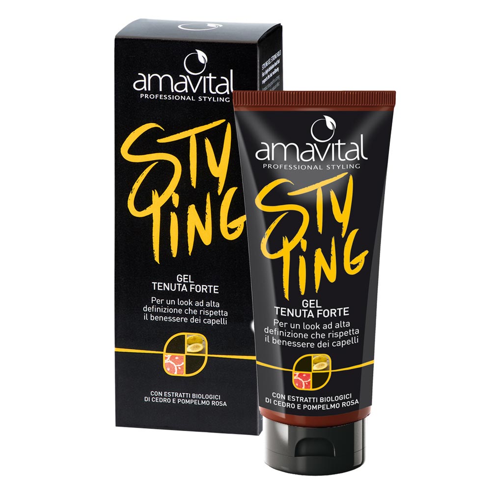 Oficine Cleman Amavital - Styling Gel Capelli Tenuta Forte, 200ml