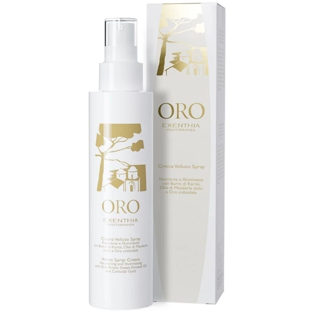 Oficine Clemàn Exenthia Oro Crema Velluto Spray Nutriente e Illuminante, 150ml