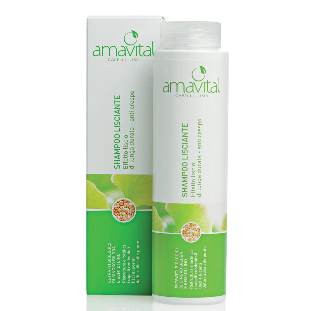 Oficine Cleman Amavital - Shampoo Lisciante Anti Crespo, 250ml