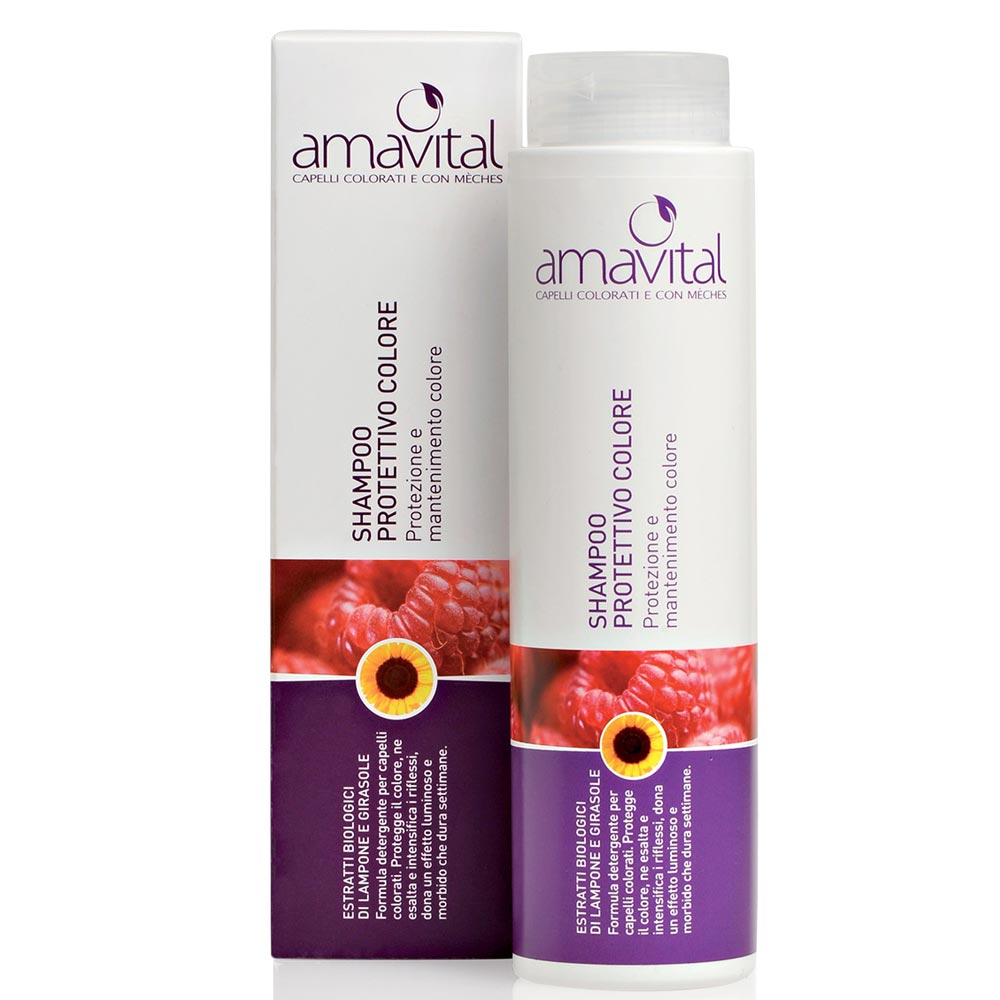 Oficine Cleman - Amavital Capelli Colorati Shampoo Protettivo Colore Confezione 250 Ml — confronto prezzi